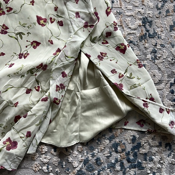 RW&CO Sleeveless Midi Cocktail Dress with Ruffles - Picture 8 of 14